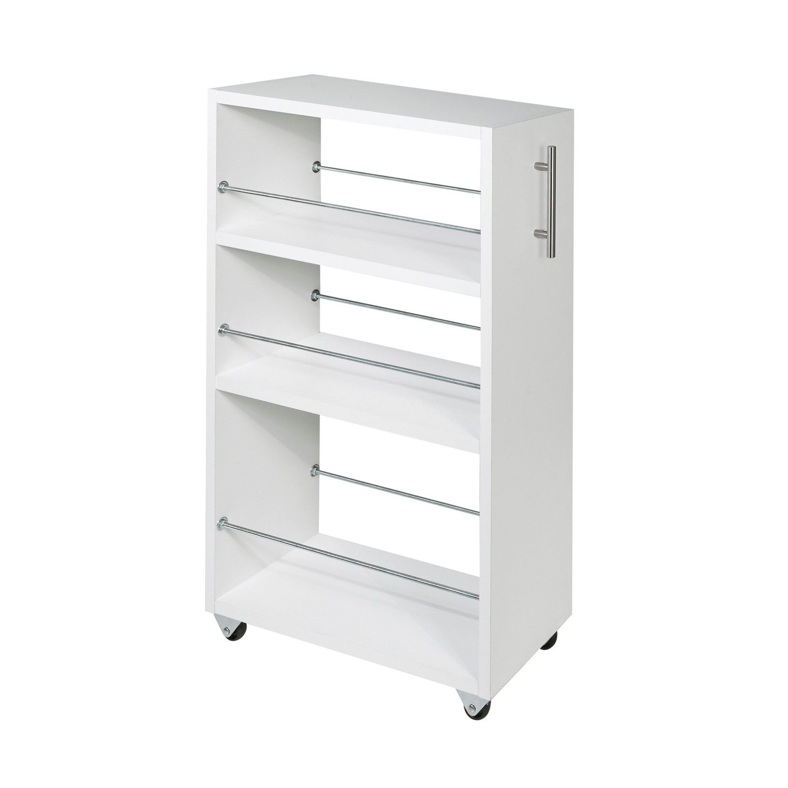 Organizador Lateral Bajo Mesada Ruedas Varillas - Small 80cm