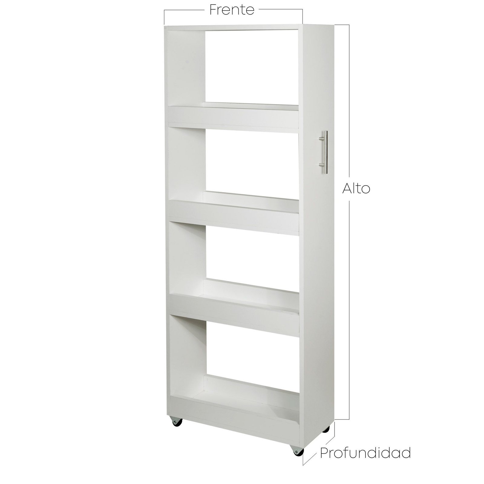 Alacenas Móviles Lateral Heladera Melamina